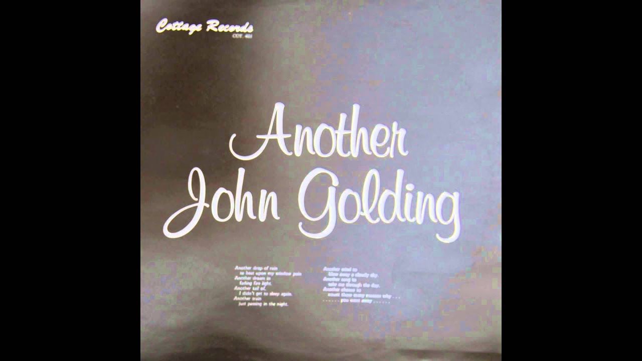 John Golding - I Might Change