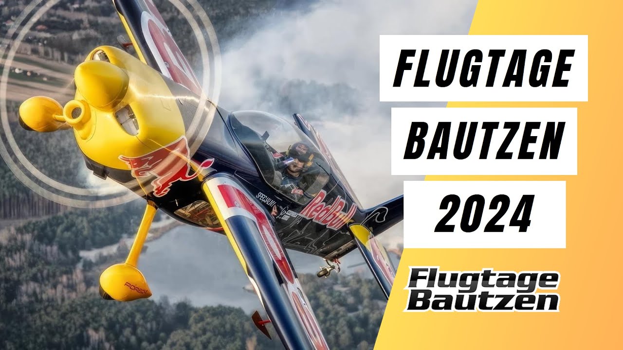 20. Flugtage Bautzen 2024 - die größte Airshow Sachsens! | 11. August 2024