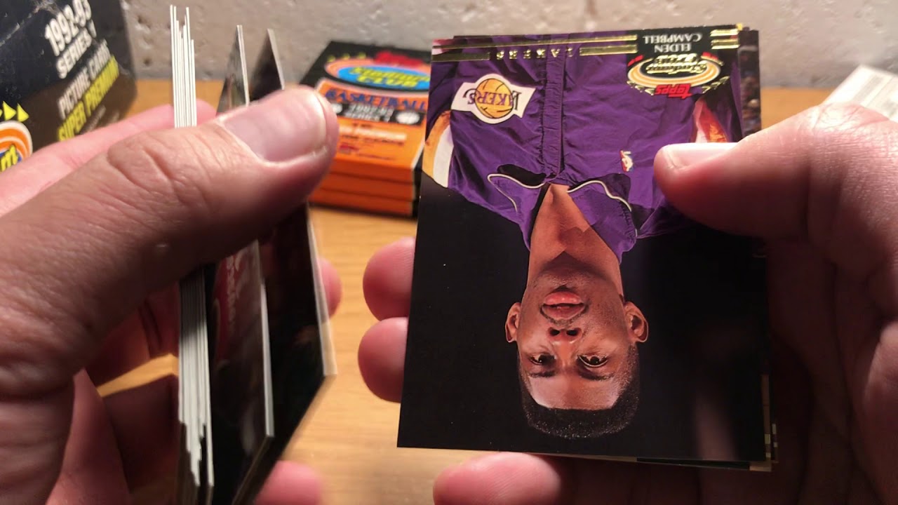 ASMR Whisper and Gum Chewing: 1992-93 Stadium Club Basketball full box