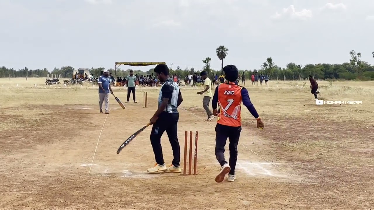 Vallam Chola Boys 50k Tournament | Thiruvaiyar vs Boothalur | Mohan Media | #cricket #viralvideo