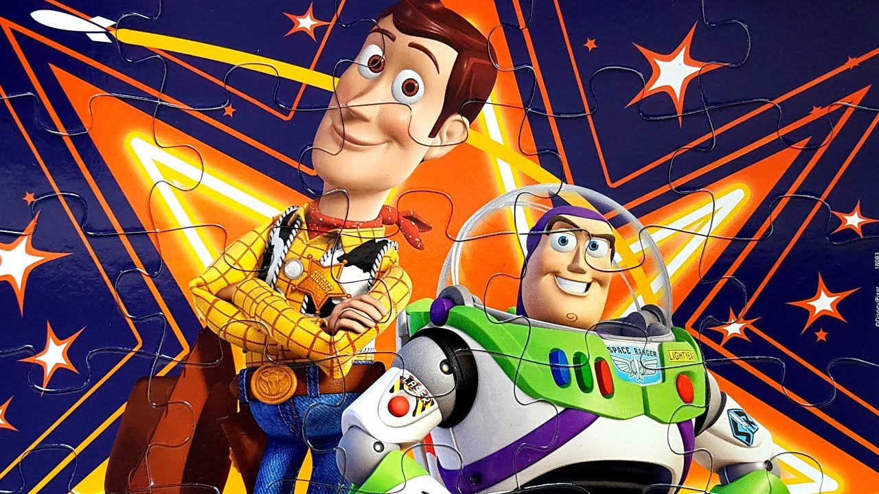 TOY STORY 4 Disney Pixar PUZZLE Games for kids Rompecabezas de Toy Story 4 Jigsaw Puzzle LosPuzzles