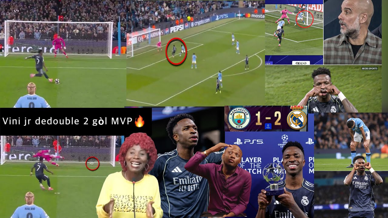 Real Madrid bat City ankò 2-1, Vini jr double et MVP, Rudy Sanon mawon aprè kalifikasyon Real jodia