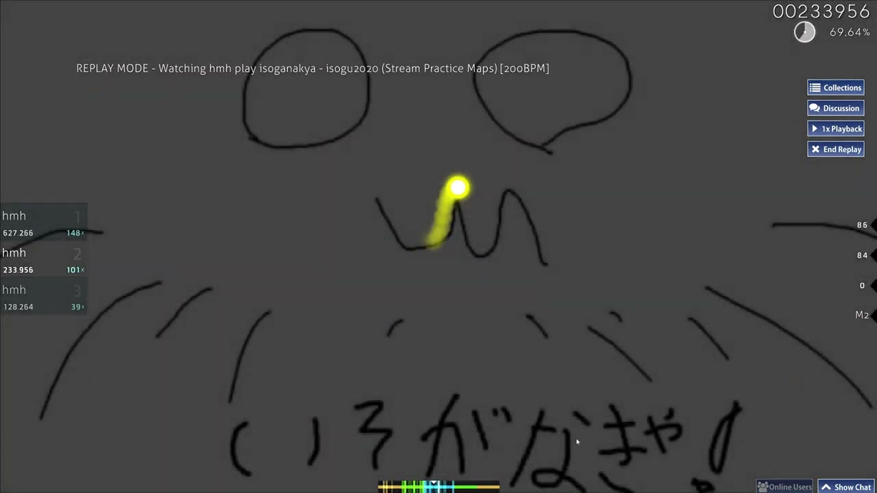 (osu!) omg, im overstreaming 200bpm...