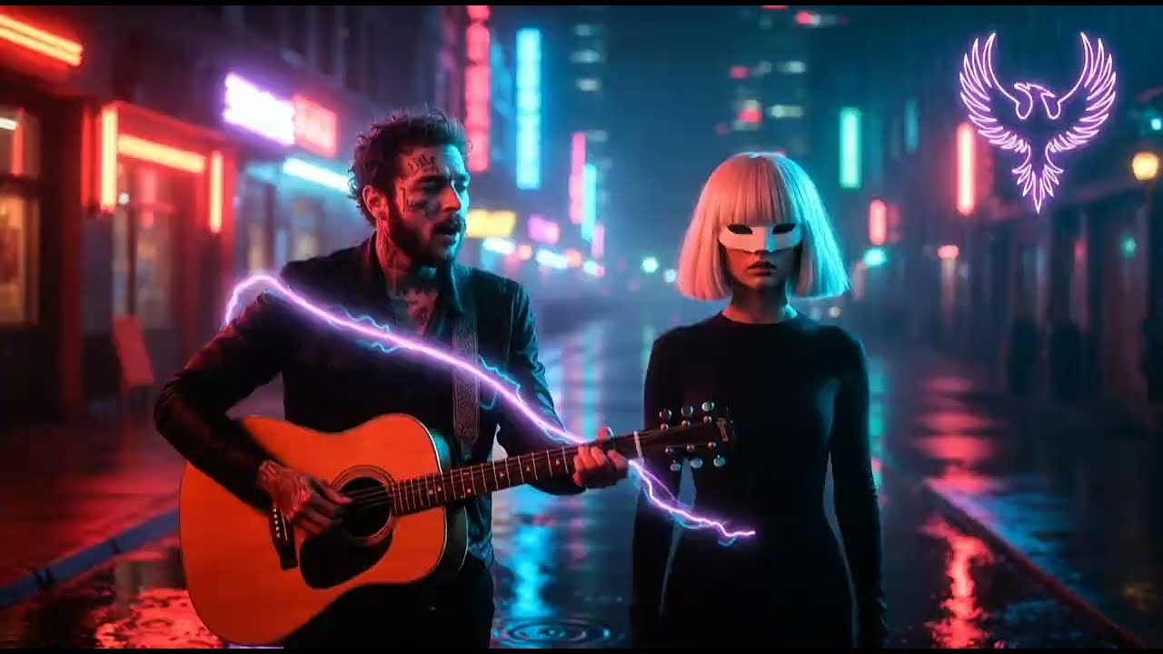 Post Malone ft. Sia - Neon Nights #postmalone  #sia  #postmalonecover #emotionalpop #duet #aimusic