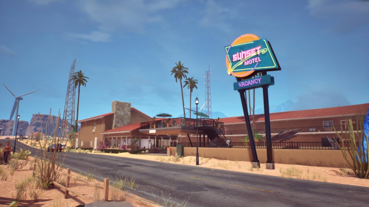 This was stressful! Sunset Motel simulation demo game