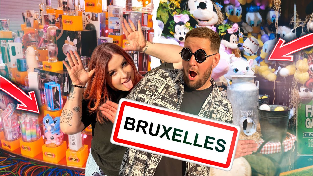 CERCEAUX, ON FAIT PLEIN DE NOUVEAUX STANDS À LA FOIRE DU MIDI A BRUXELLES (6 Lots cool surtout 1)