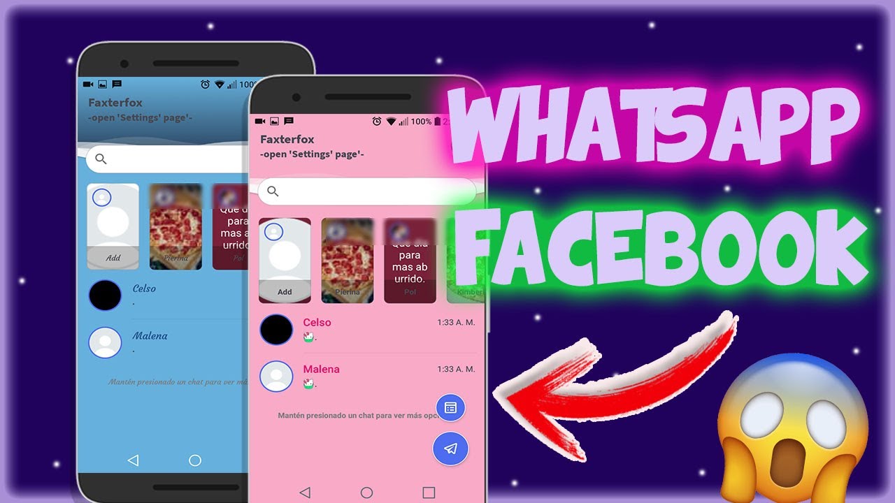 Nuevo Whatsapp Estilo Facebook Actualizado