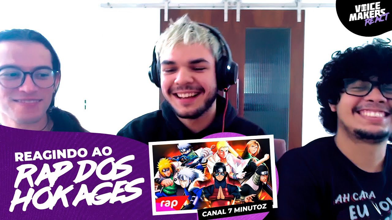 React Rap dos Hokages - 7 MINUTOZ