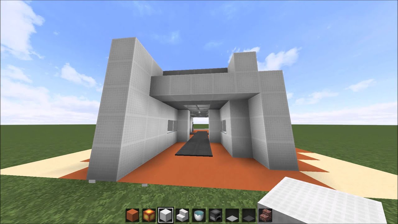 Minecraft Bauidee: Modernes Haus |MineArt #01 |ZockerHours