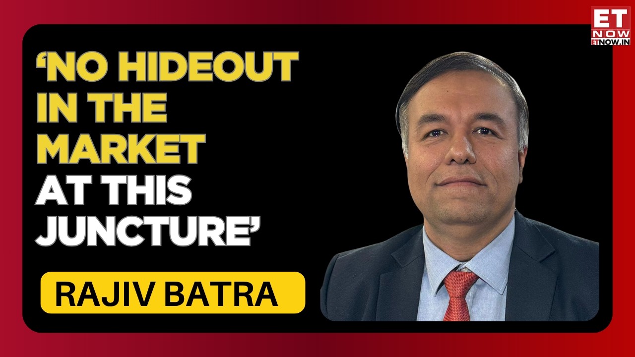 Markets Under Pressure! JP Morgan’s Rajiv Batra Warns of Further  Downside | JP Morgan View | ET Now