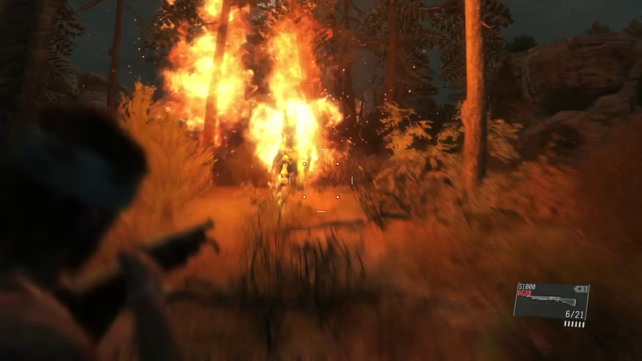 Metal Gear Solid V: Man on Fire Chase Scene [NO DAMAGE]