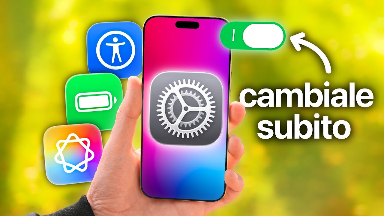 13 IMPOSTAZIONI iPhone NASCOSTE che DEVI CAMBIARE SUBITO! 🔥📱