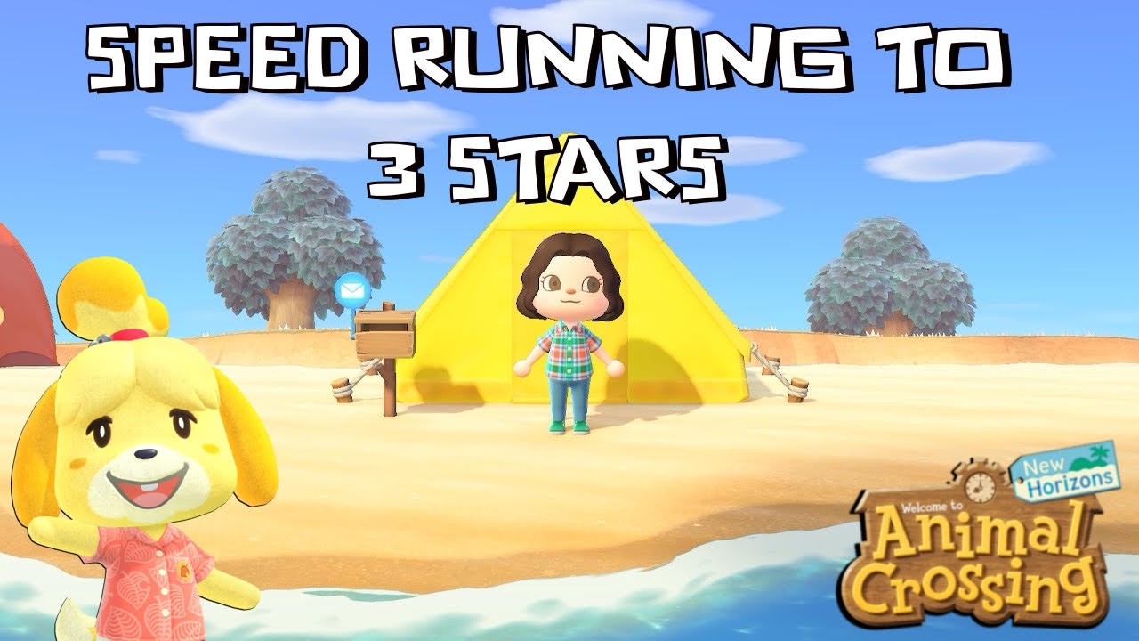 Speed Running to 3 Stars in Animal Crossing: New Horizons