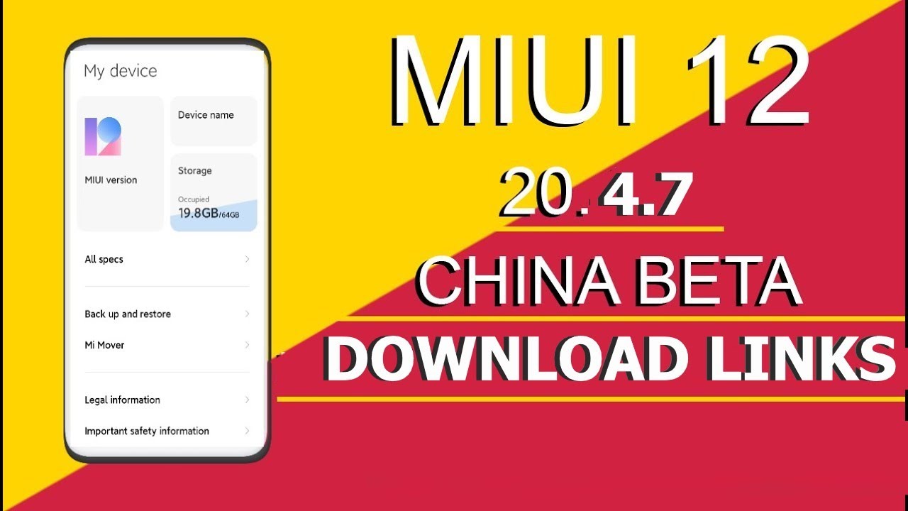 MIUI 12 China Beta 20.4.30 Rolling Out Start For Beta Testing | Download Now