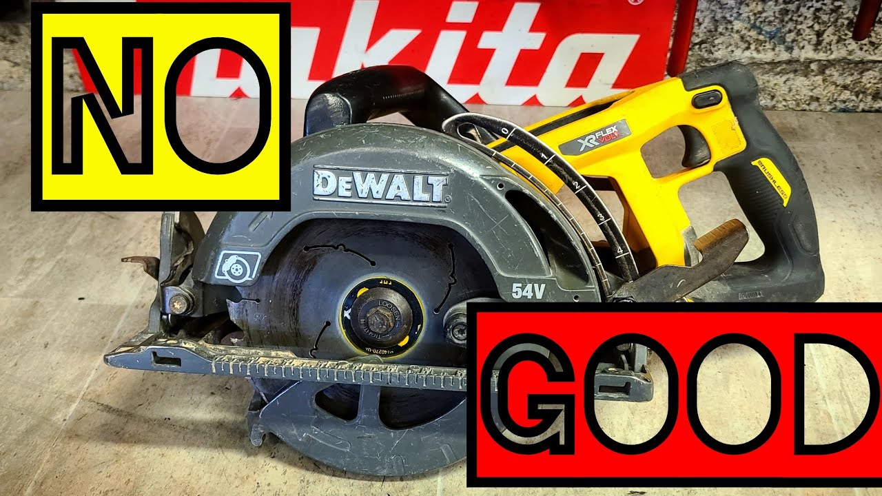 Dewalt Cordless 54v 60v Saw, fair warning ⚠️.