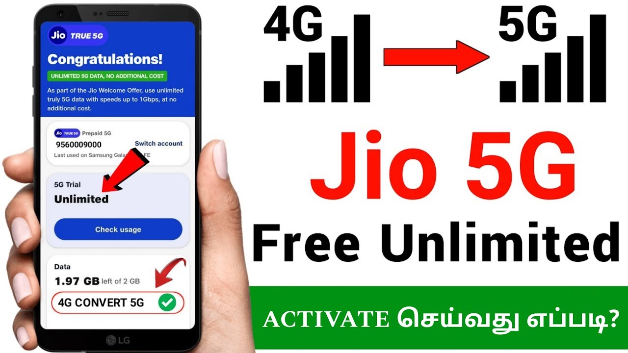 How to Activate Jio 5G? | FREE Unlimited Jio 5G Activation Process in Tamil | Vicky Views ✨
