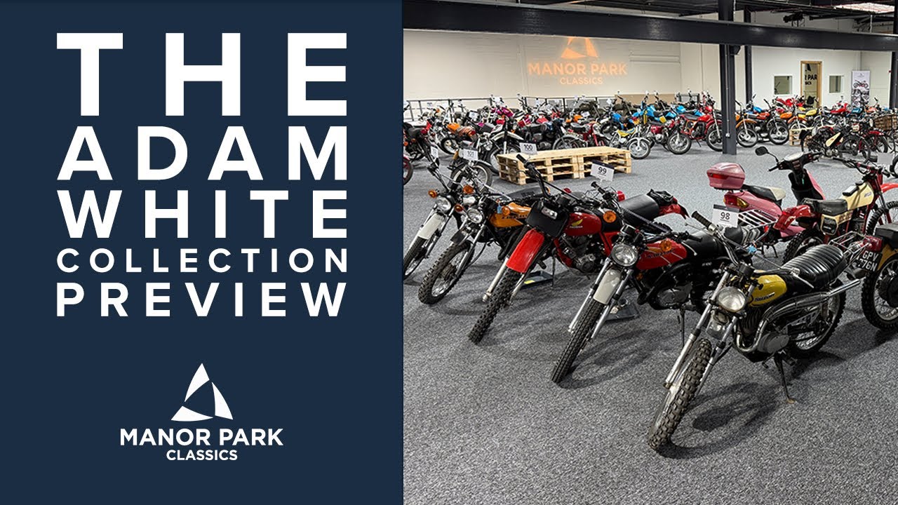 The Adam White Collection Preview - Offered at our 13th February 2026 Motorcycle Auction