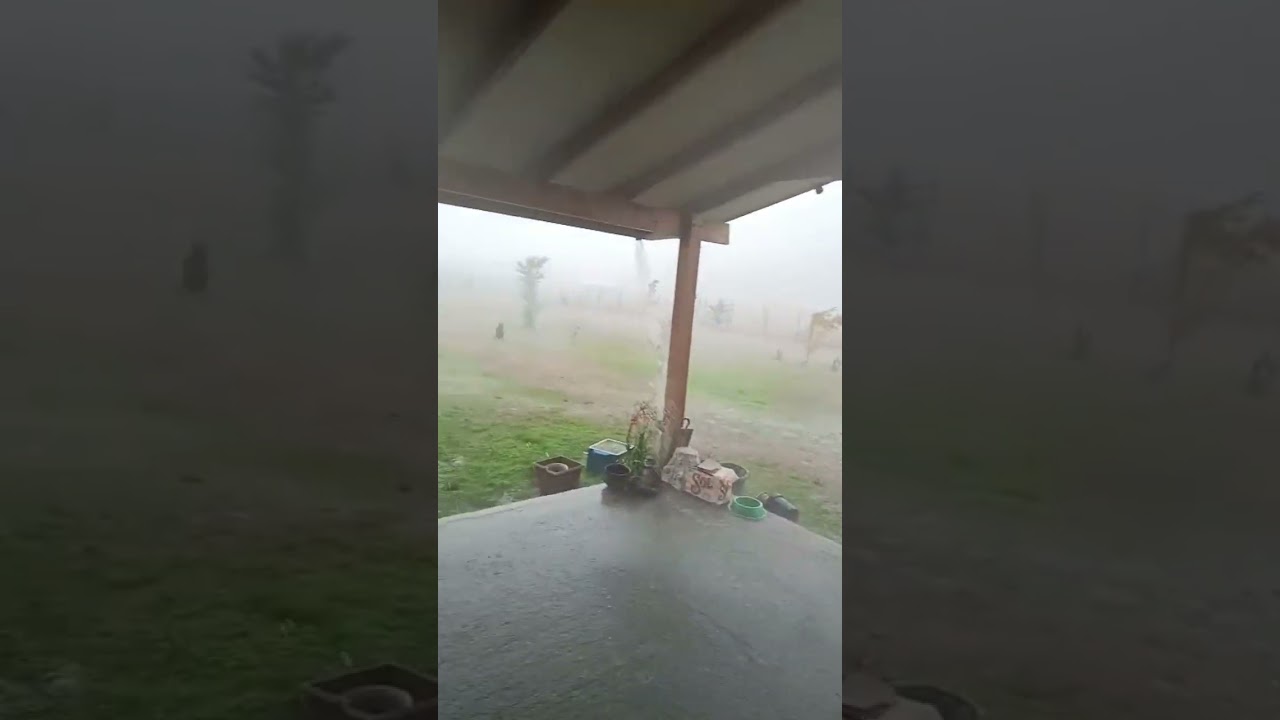 Lluvia, viento y tormentas el&eacute;ctricas en el sur de Chile