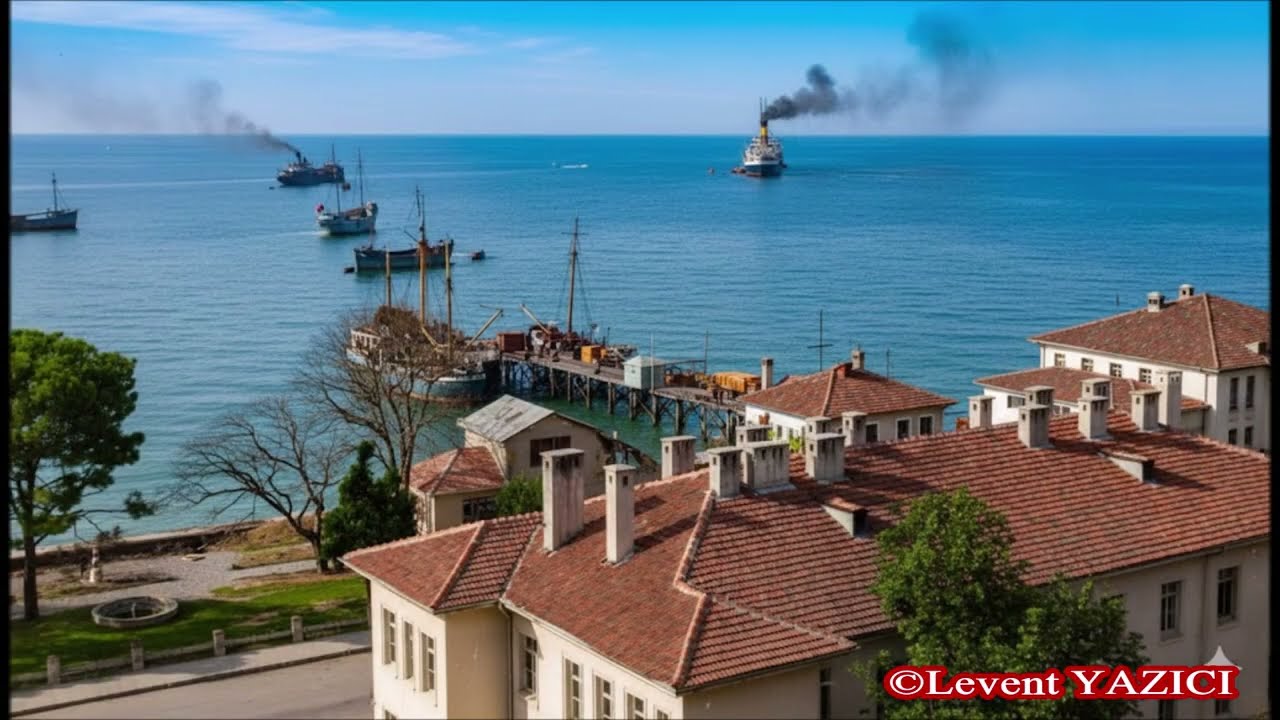 Hopa'nın Eski Fotoğraflarının, Renklendirilmiş Hali