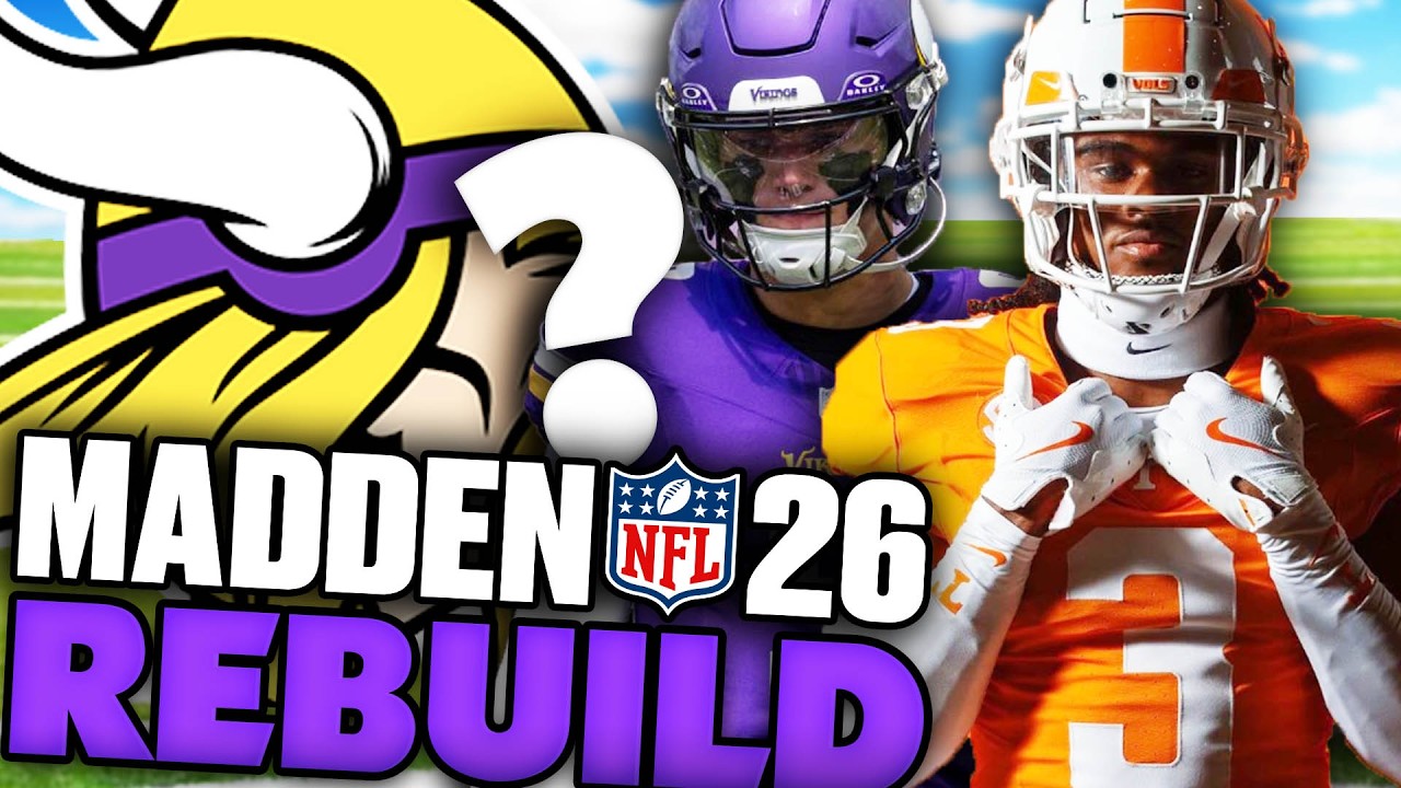 I Drafted a Generational Cornerback! Rebuilding The Minnesota Vikings on Madden 26 Franchise