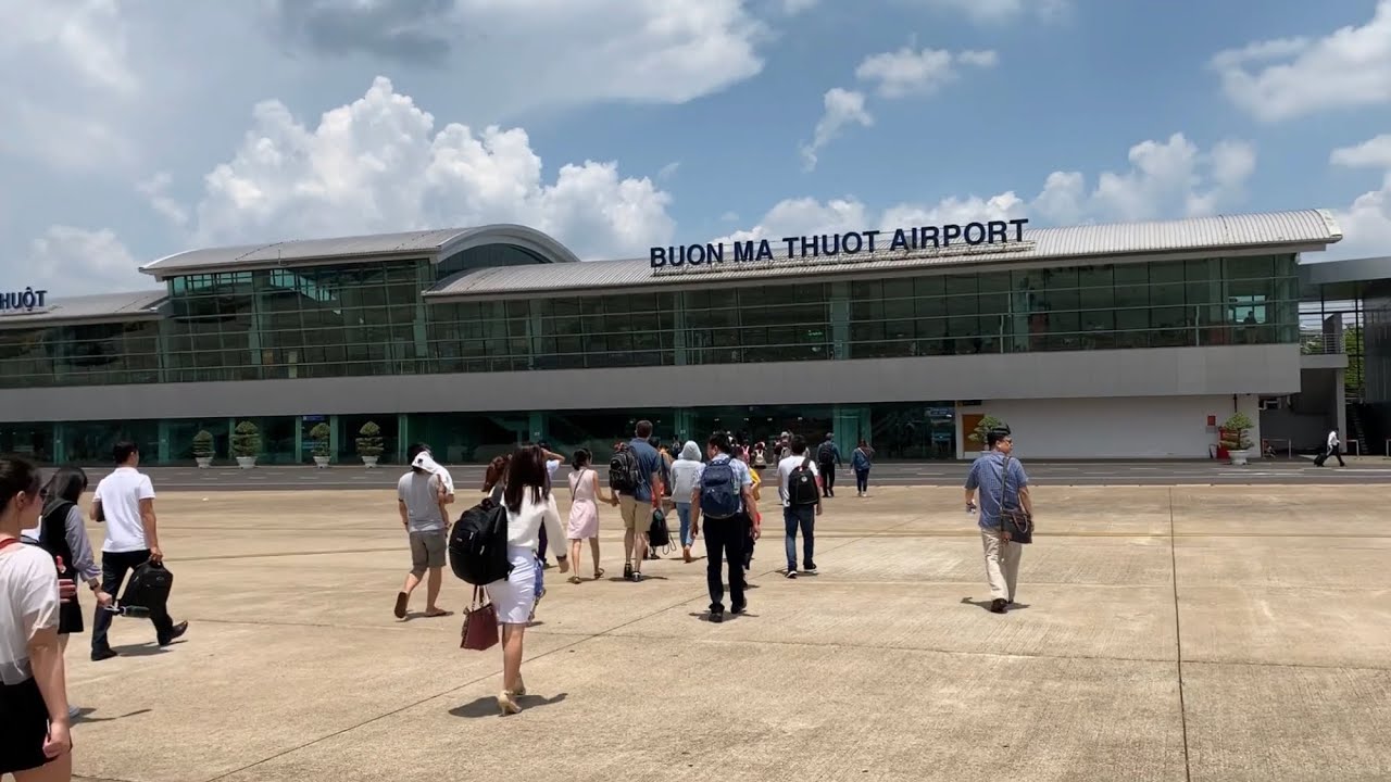 Kho Tư liệu Xây dựng - Toàn cảnh sân bay Buôn Ma Thuột tỉnh Dak Lak