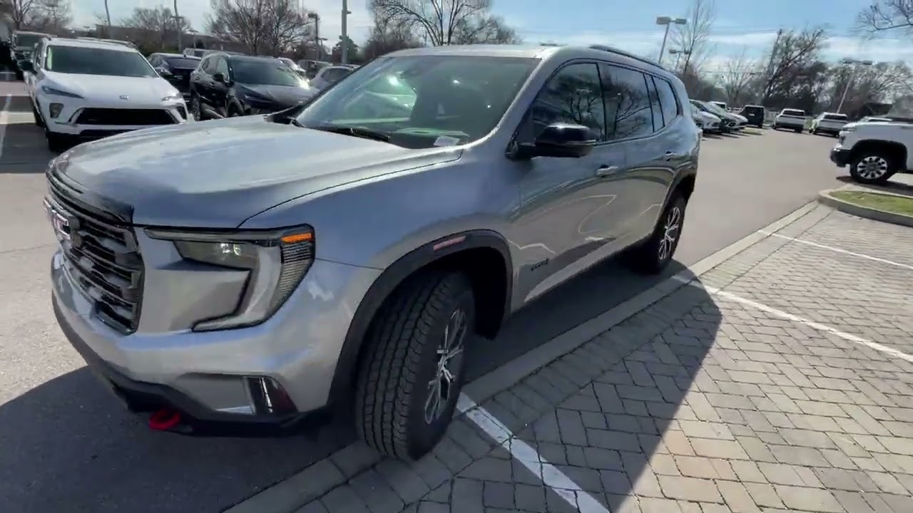 Обзор GMC Acadia AT4 2026 года (характеристики, интерьер, экстерьер)
