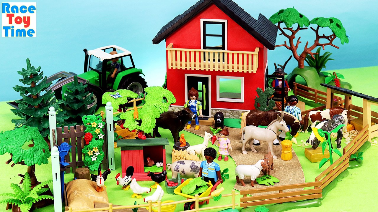 Playmobil Chicken House Playset with Farm Animals