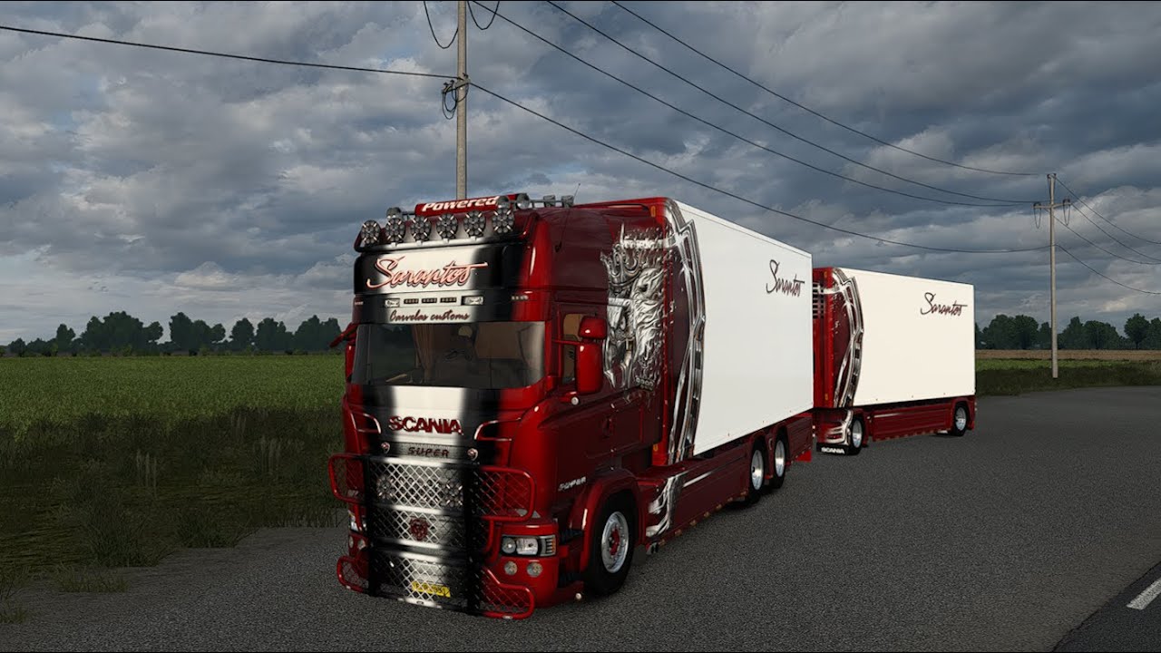 Scania R999 Sarantos | Brutal driving | Romania Map 1:1