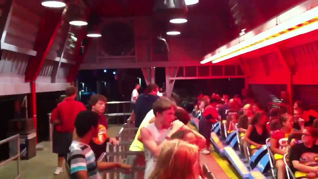 Cedar Point Millennium Force Final Ride Of The Night 8.5.12