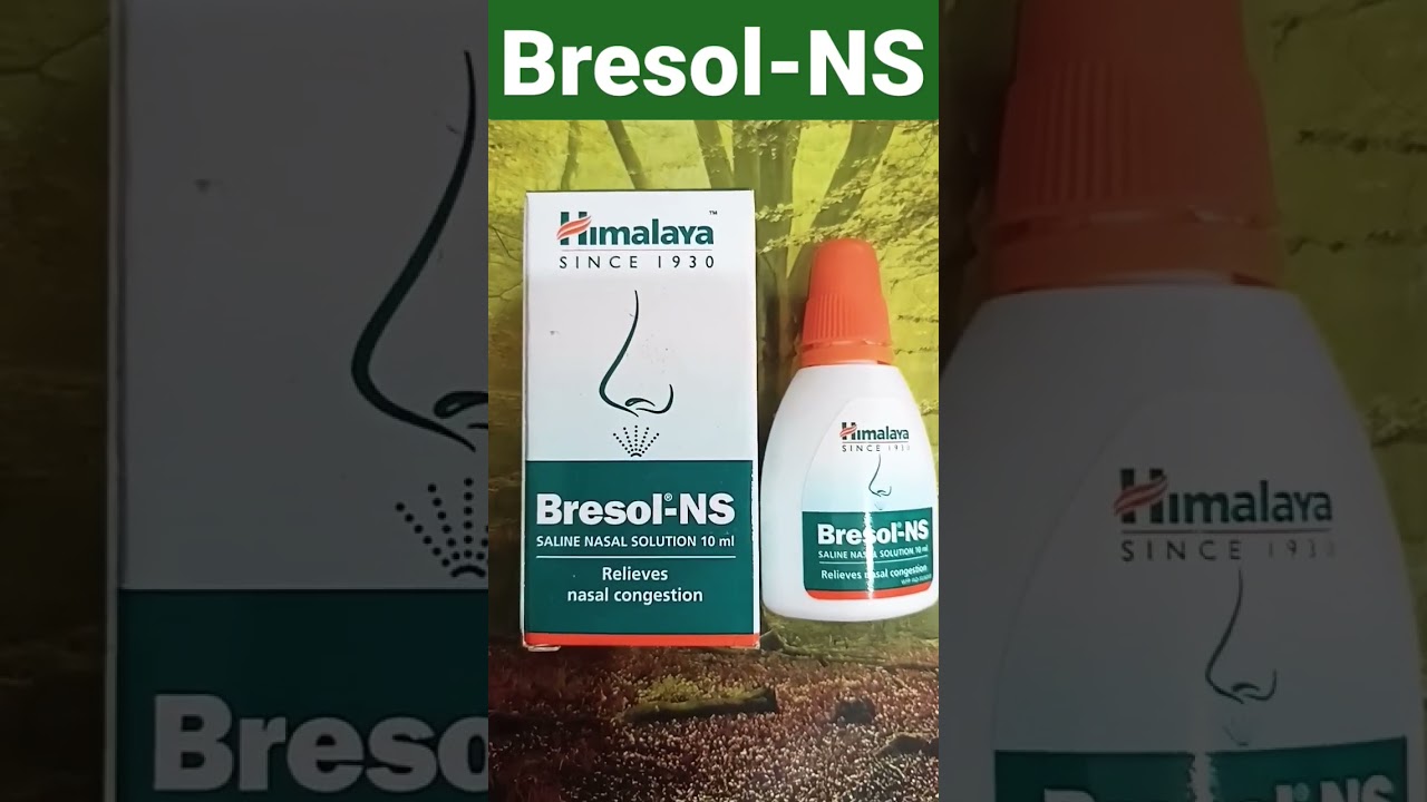 Bresol-NS || relieve nasal congestion to allergies respiratory tract infections #Bresol-NS#madicine