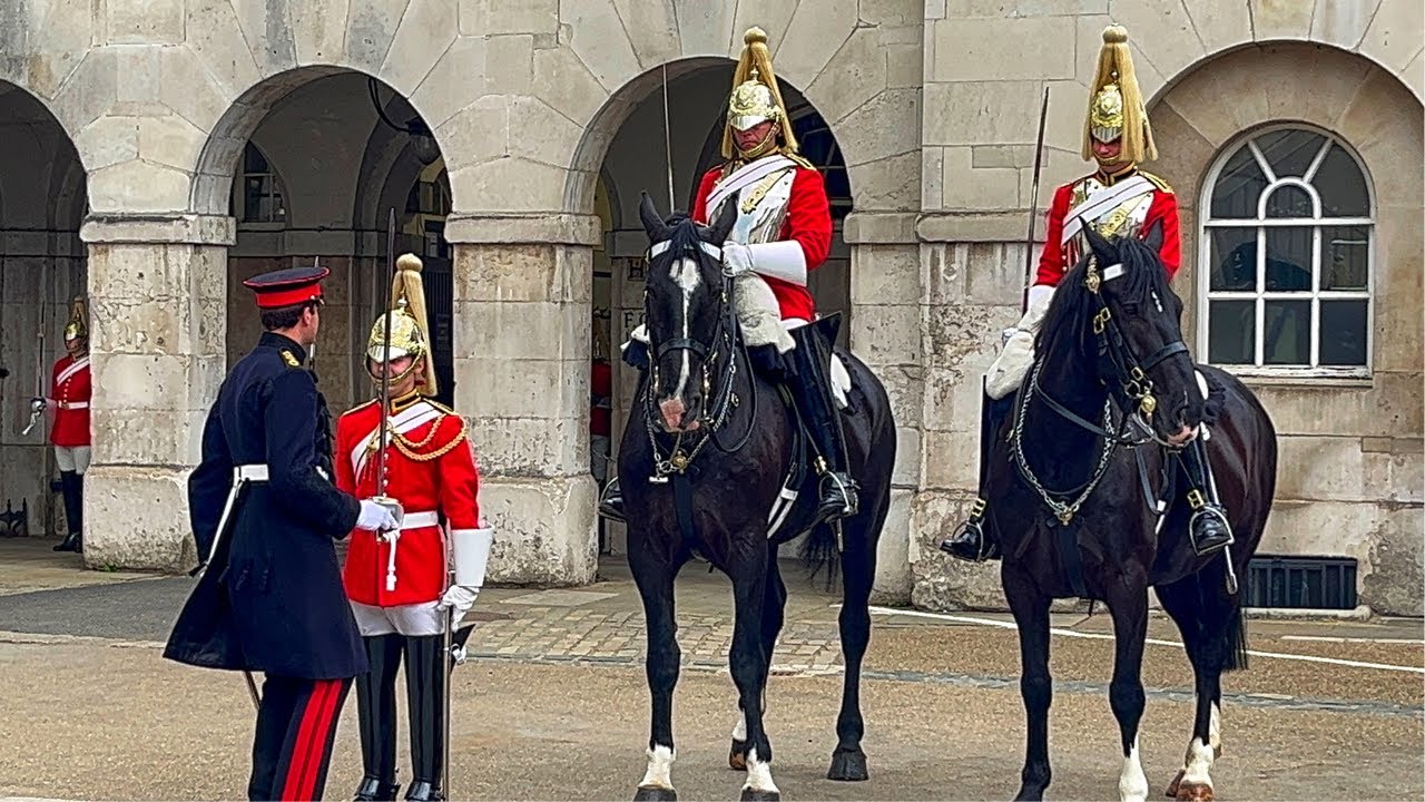 Witness the Stunning Spectacle: The 4 o'clock Punishment Parade at Horse Guard's Parade