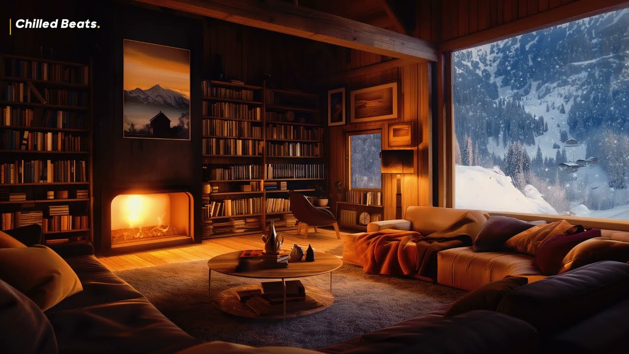 Cozy Winter Vibes ❄️ Relaxing Ambient & Chill Music for Peaceful Evenings✨