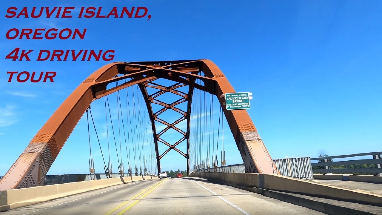 Sauvie Island, Oregon | 4k Driving Tour
