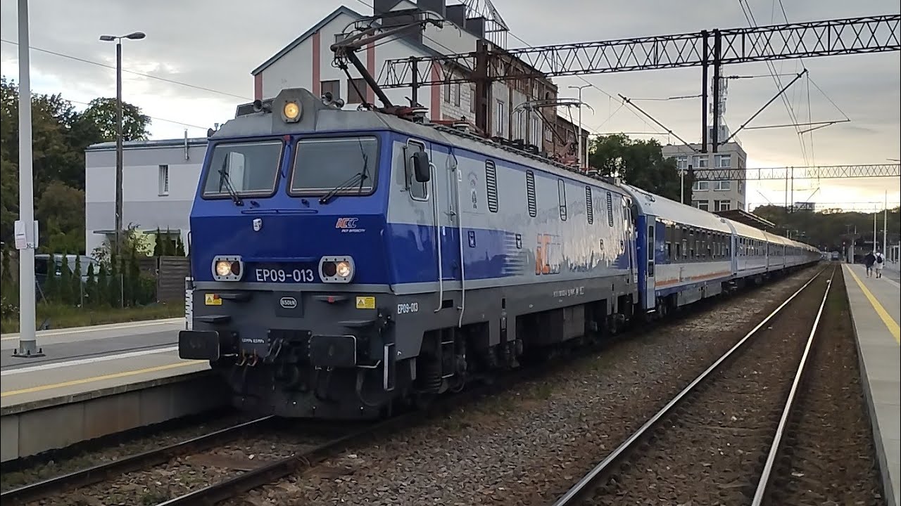 Pociągi Kołobrzeg 5.08.2024.
