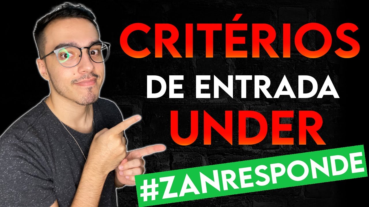 Crit&eacute;rios de entrada no UNDER LIMITE | M&eacute;todo de Trading Esportivo | ZAN RESPONDE #9