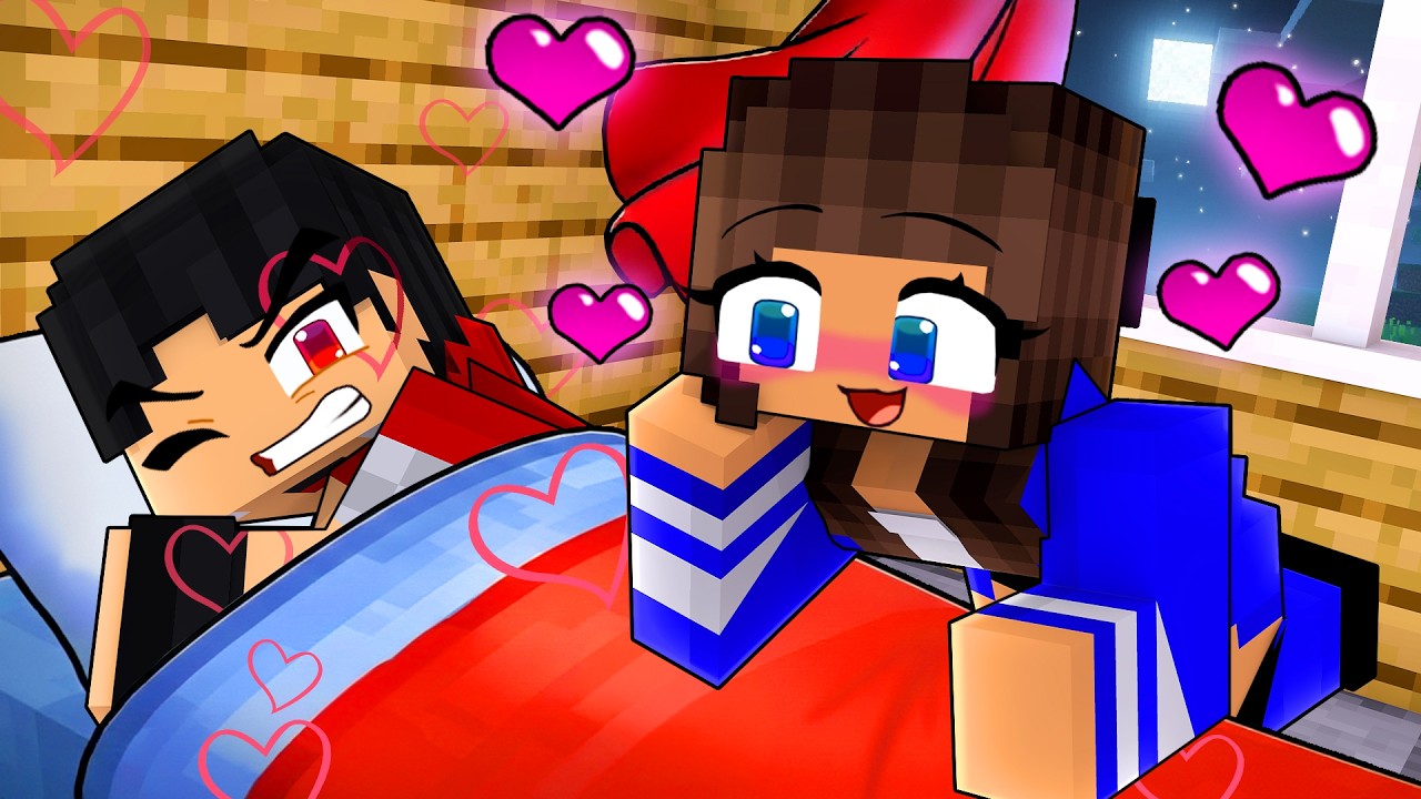 ELA está com o AMOR INCONTROLADO pelo P3DRU no Minecraft