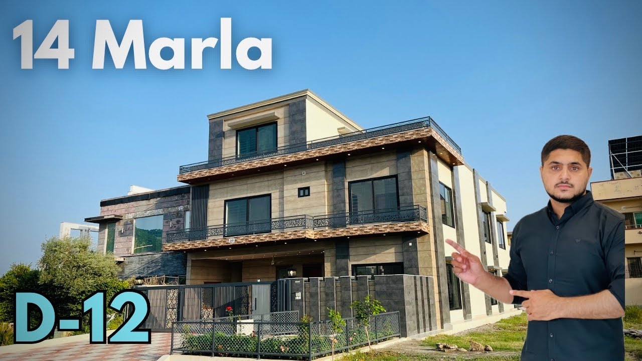 14 Marla Corner House For Sale In D12 Islamabad