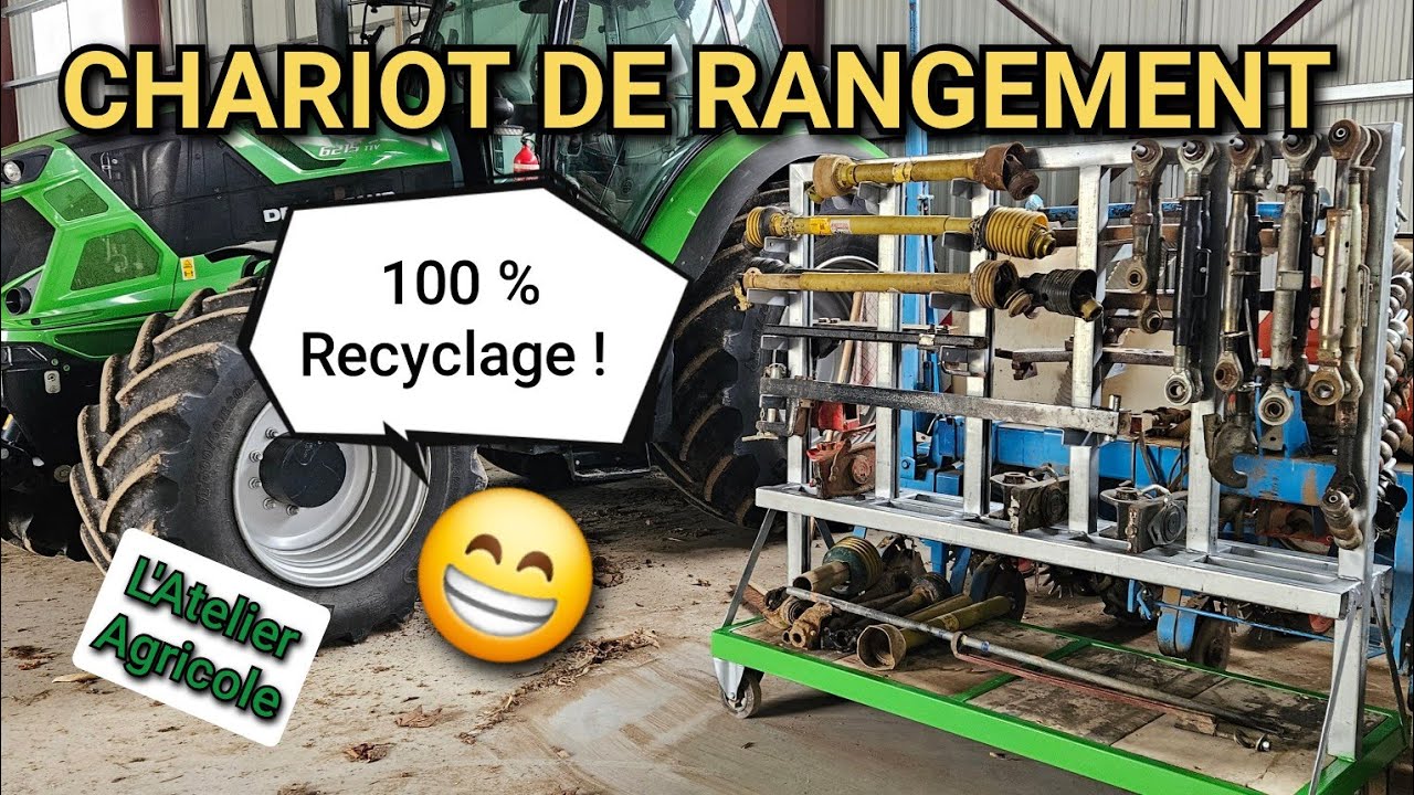Du recyclage + du bricolage = un rangement bien utile ! 😁 