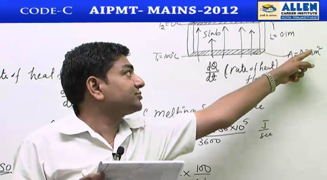 AIPMT 2012 Mains Physics [Code-C] By : Mukesh Jain Sir