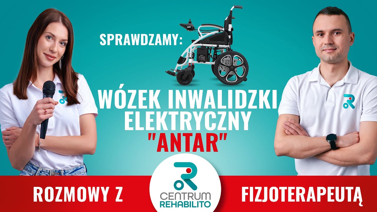 📌 Rozmowy z Fizjoterapeutą 👨‍⚕️ Omawiamy wózek inwalidzki elektryczny firmy Antar.