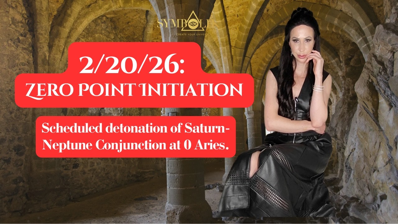 2/20/26 Zero Point Initiation: Saturn-Neptune Conjunction in Aries.
