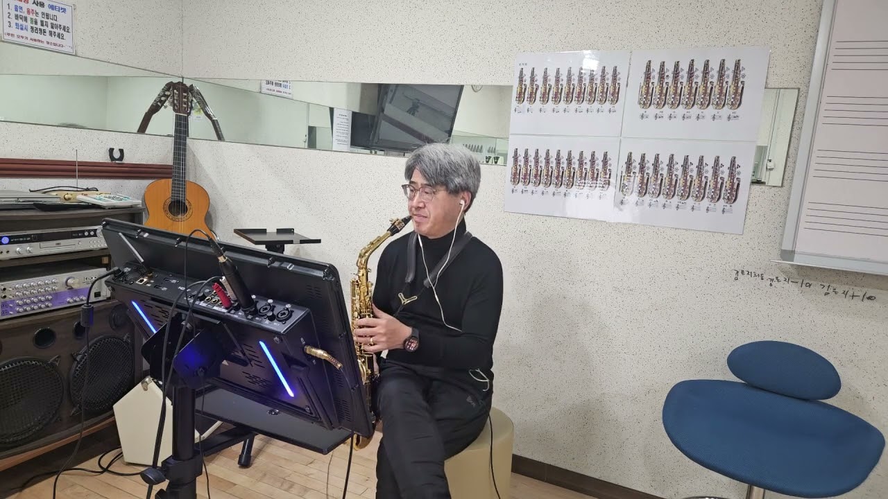 #133 #목포행 완행열차 #장윤정 색소폰연주 cover 한상일
