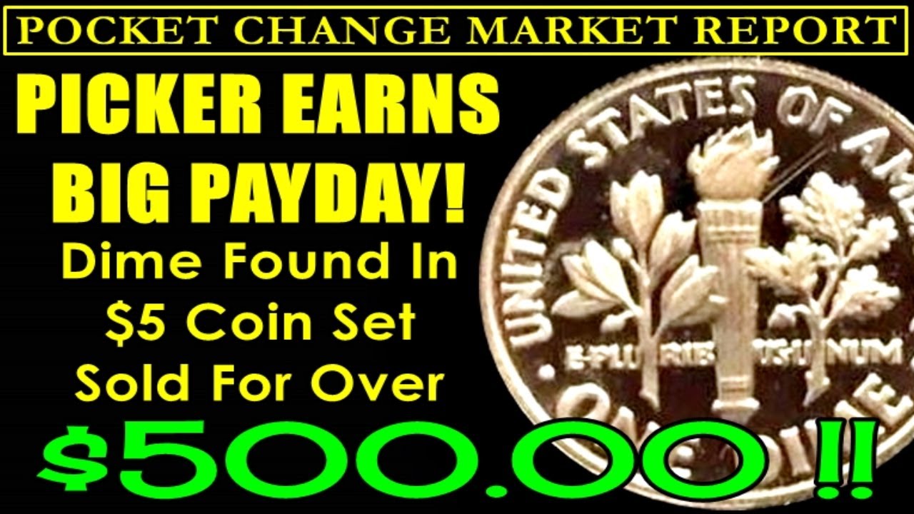 SURPRISE! $500 1983 Roosevelt Dime Variety From $5 Coin Set?! | POCKET CHANGE MARKET REPORT