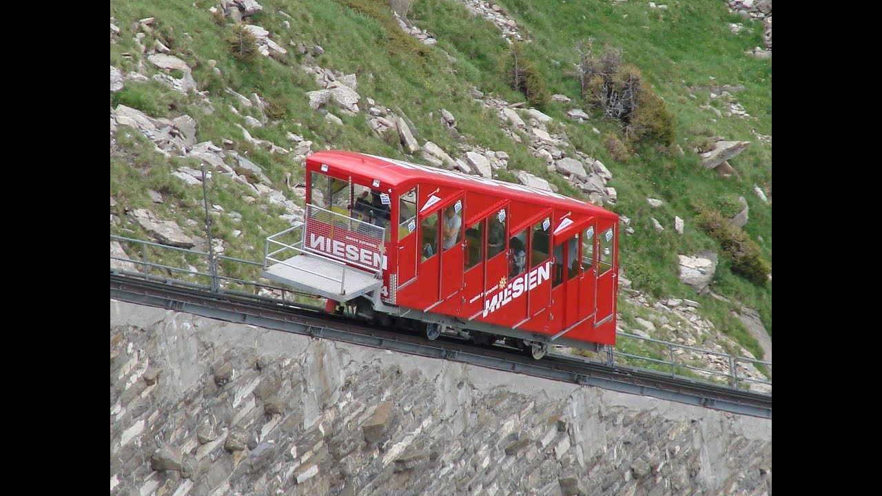 60-SSB Standseilbahn M&uuml;lenen - Schwandegg - Niesen Kulm