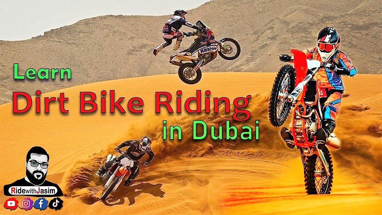 Learn to Ride a Dirt Bike in Dubai | Motocross, Enduro, Dirt-Bike, Desert Ride & Dune Bashing on MTB