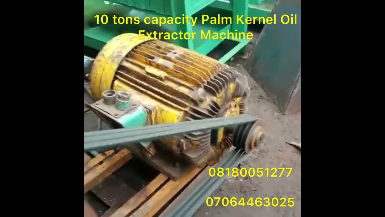 NEW IN🌟  10 tons capacity Palm Kernel Oil Extractor