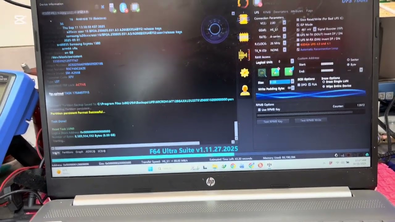 A266B U4 Frp Reset By F64 Dump Ready