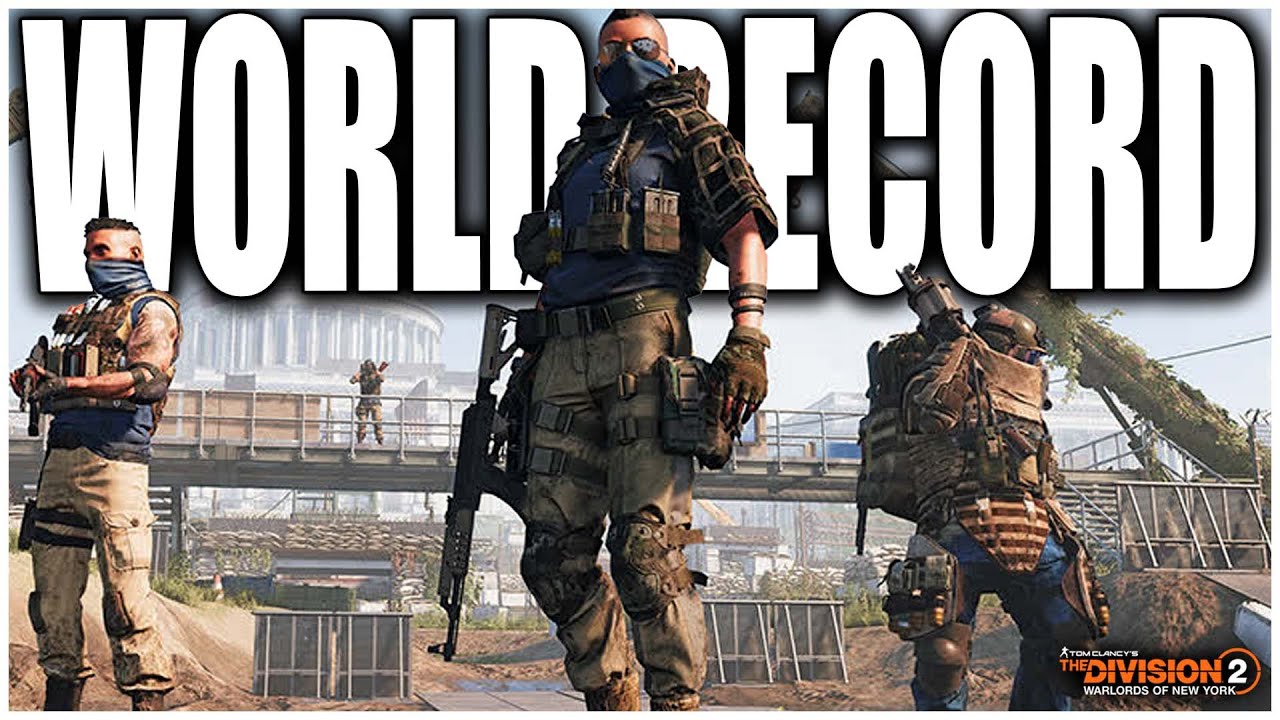 I Can't Believe They just BEAT This Division 2 Legendary Mission in 5 minutes! (NEW WORLD RECORD)