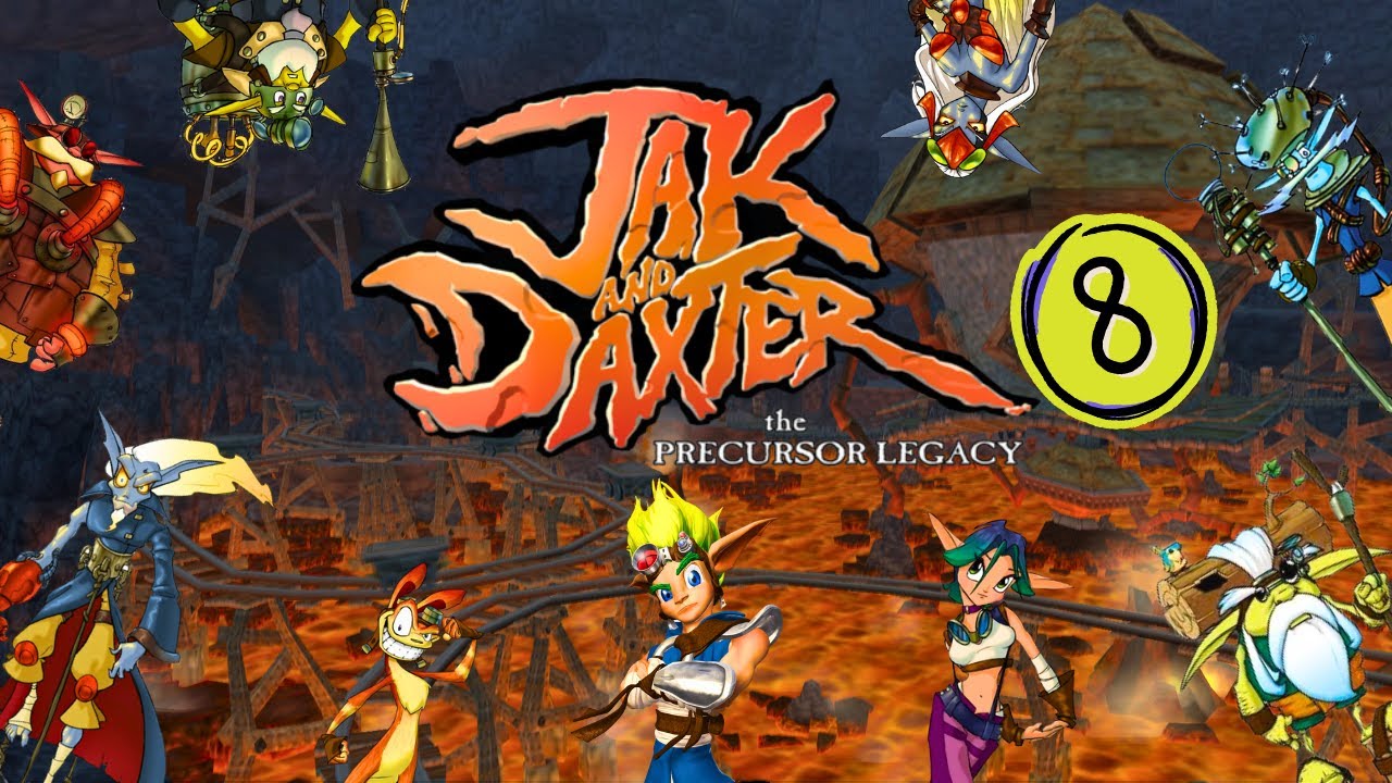 Jak & Daxter - The Precursor Legacy (2001) PS2 100% Full Walkthrough No Commentary [Part 08]