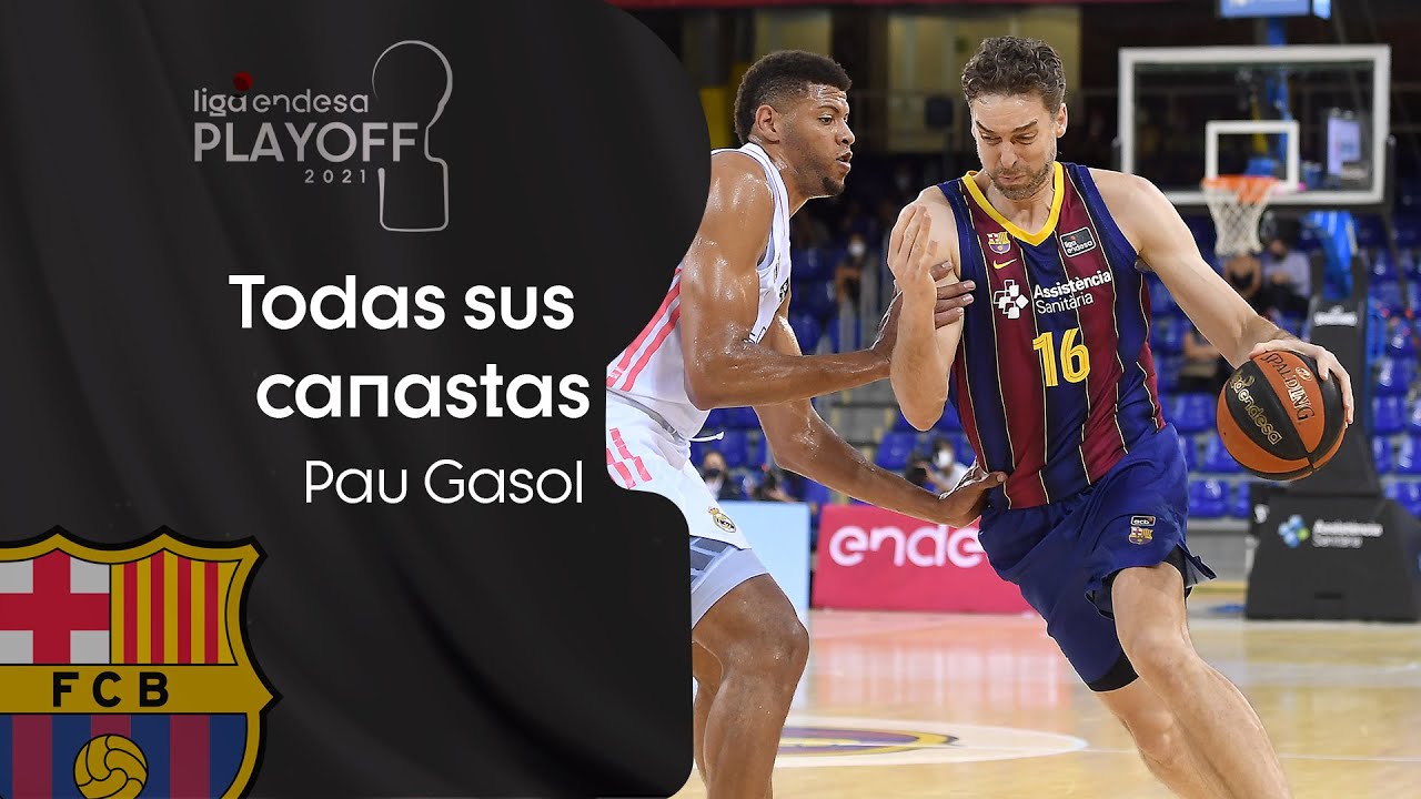 PAU GASOL: Todas sus canastas en el Playoff de la Liga Endesa 2020-21